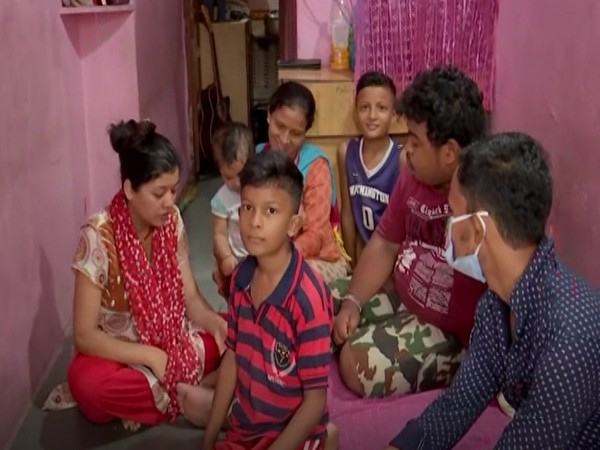 Nepalese migrant workers residing in Hyderabad (Photo/ANI)