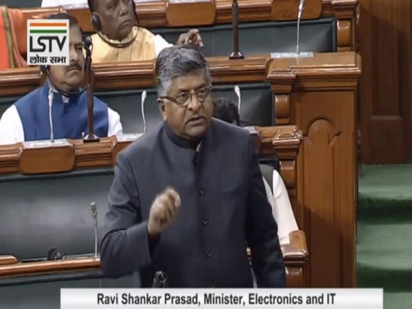 Union Minister Ravi Shankar Prasad (Photo/ANI)