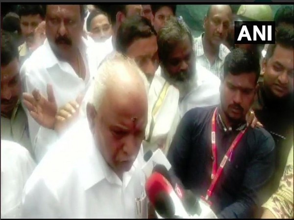Former Karnataka Chief Minister BS Yeddyurappa. Photo/ANI