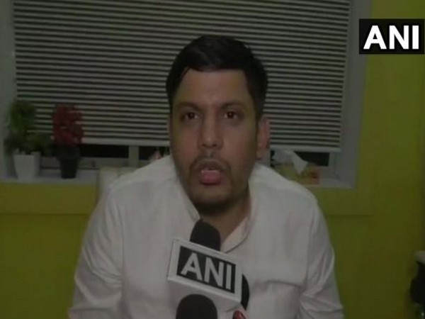 BJP's Bhatpara MLA Pawan Singh while speaking to ANI (Photo/ANI)