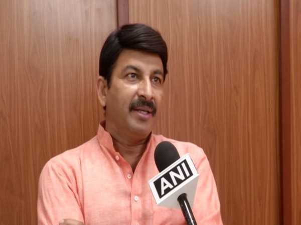 Delhi BJP chief Manoj Tiwari while speaking to ANI on Monday. (Photo/ANI)