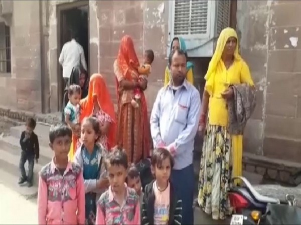 The Pakistani Hindu family is staying in India for the last six years. Photo/ANI