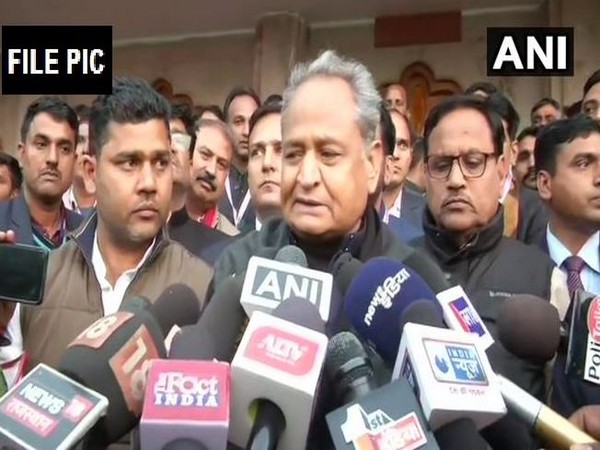 Rajasthan Chief Minister Ashok Gehlot (File Photo/ANI)