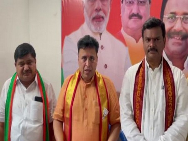 BJP Andhra Pradesh co-incharge Sunil Deodhar. (Photo/ANI)