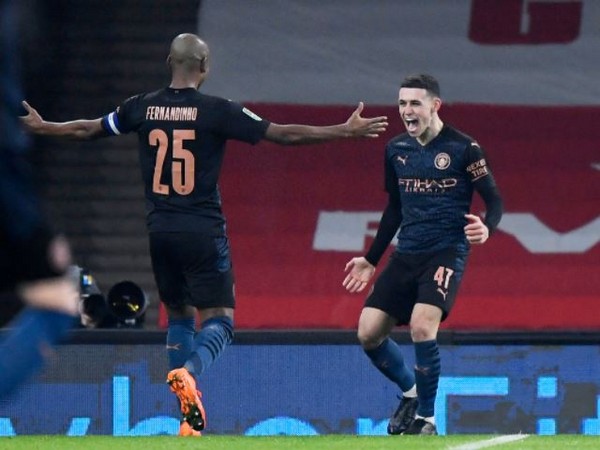 Manchester City midfielder Phil Foden