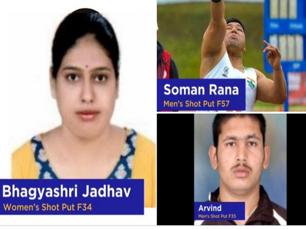 Shot Put Para athletes (Image: Kiren Rijiju's Twitter)