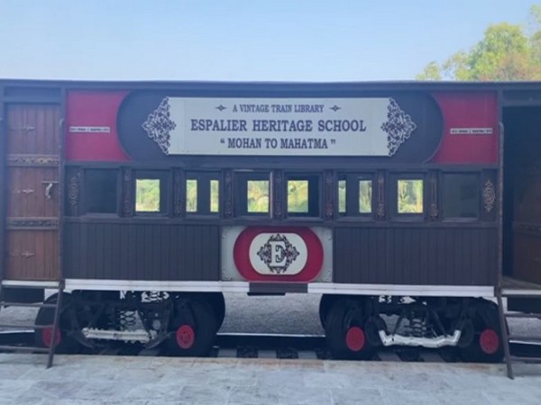 Train Library at Espalier, Heritage School (Photo/ANI)