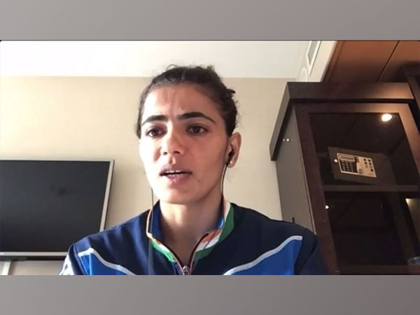 Indian hockey player Savita Punia. (Photo- ANI)