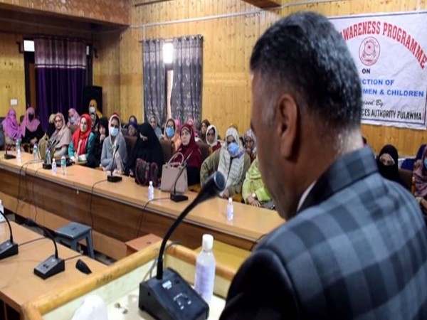 Legal awareness programme on women empowerment organised in J-K's Pulwama (Photo/ANI)