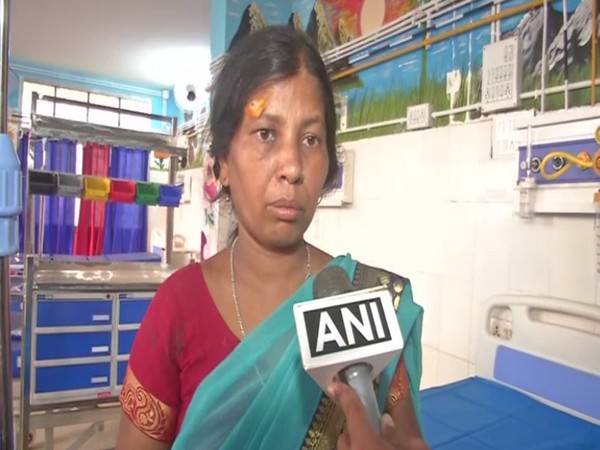 Anita Dasi, a survivor of Deoghar cable car accident (Photo/ANI)