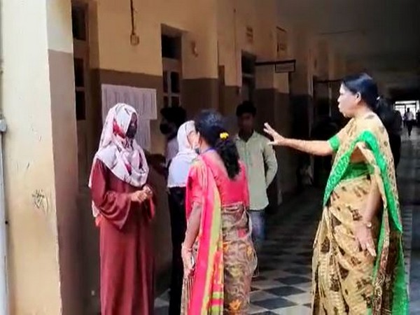 Girl denied SSLC exams on refusing to remove hijab (Photo/ANI)