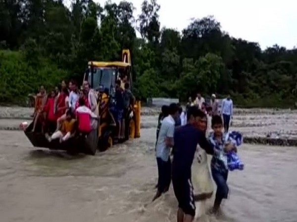 Flood-like situation in Saharanpur on Sunday. (File photo)