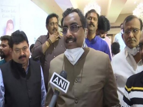 Bharatiya Janata Party (BJP) leader Ram Madhav in conversation with ANI. (Photo/ANI)