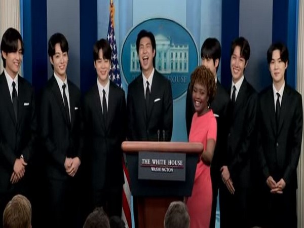 Popular South Korean Grammy-nominated band BTS visits the White House