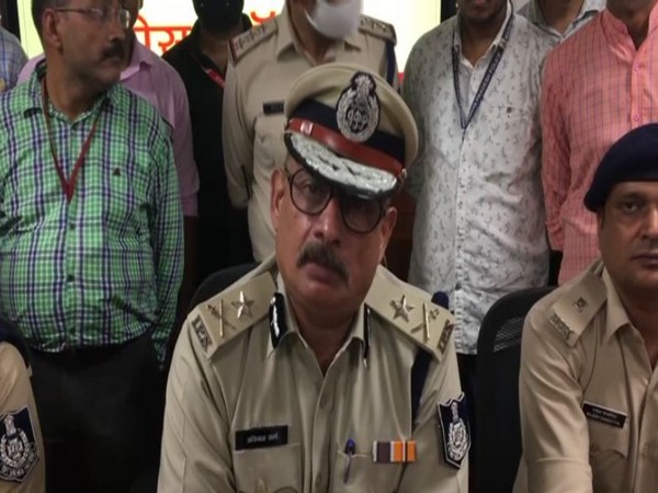 Avnish Sharma, the Inspector General of Police, Gwalior. (Photos/ANI)