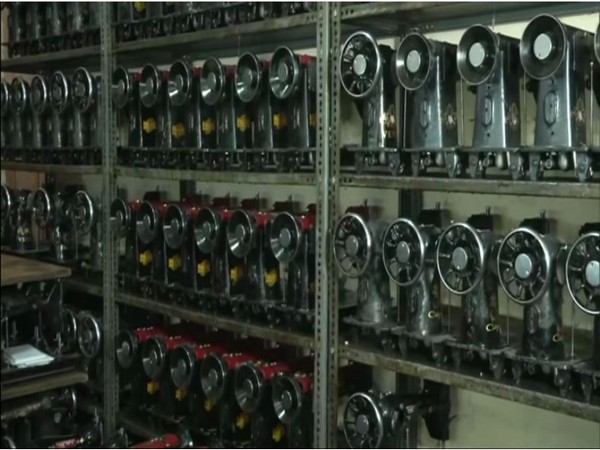 The sewing machine industry of Ludhiana is set to face financial setbacks due to change in power in Afghanistan. (Photos/ANI)