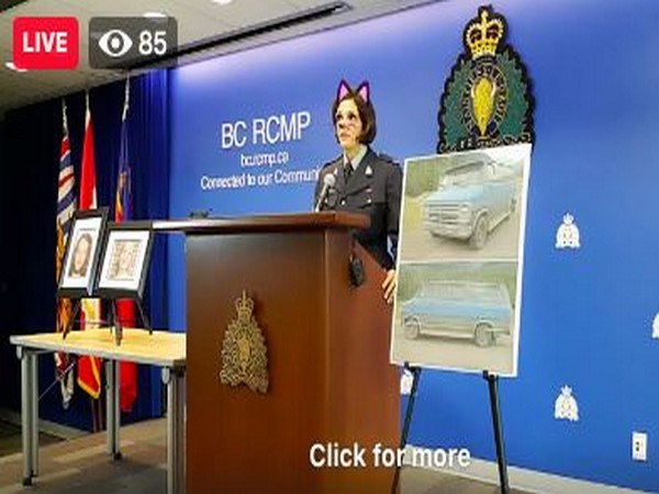 Screenshot of  Royal Canadian Mounted Police’s press conference on Friday