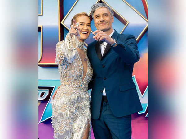 Rita Ora and Taika Waititi (Image source: Instagram)