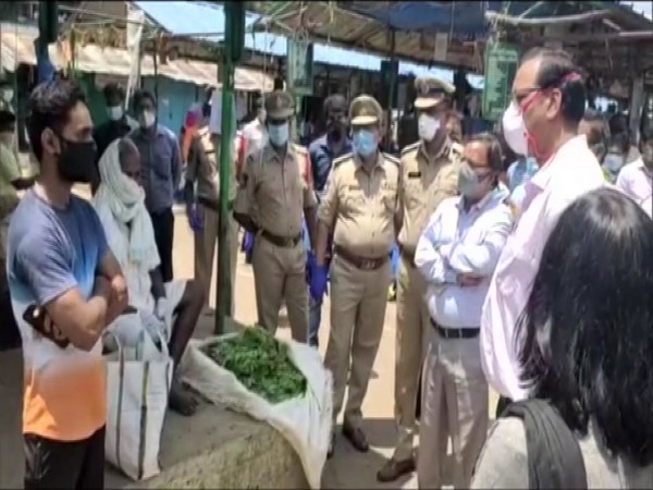 Central team visits Hyderabad (Photo/ANI)