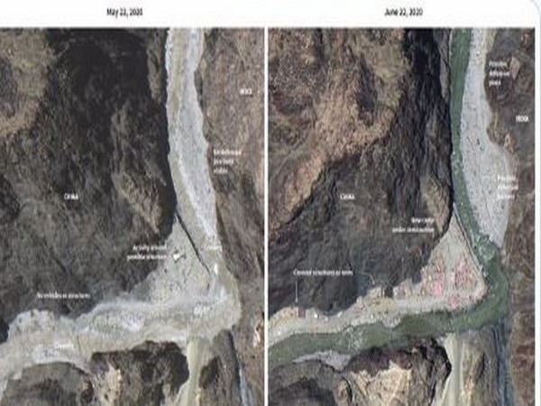 Satellite images of India-China border shared by Congress leader P Chidambaram