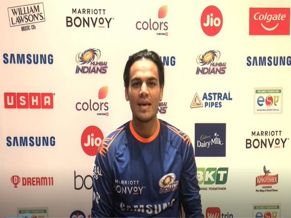 Mumbai Indians' spinner Rahul Chahar 