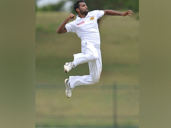 Pacer Chamika Karunaratne (Photo/ Sri Lanka Cricket Twitter) 
