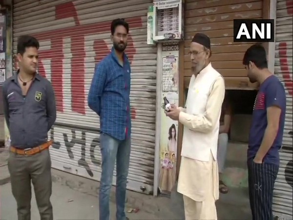Locals in Delhi's Chand Bagh area