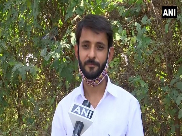 A Chandigarh-based social worker, who runs a mobile library.