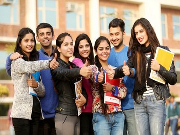 Placed students of Chandigarh University in a jubilant mood after getting an offer from company