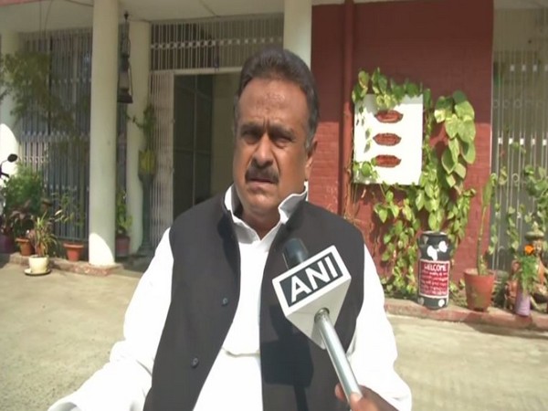 Chandrika Rai, father-in-law of Lalu Prasad's son Tej Pratap Yadav talking to ANI here on Friday.