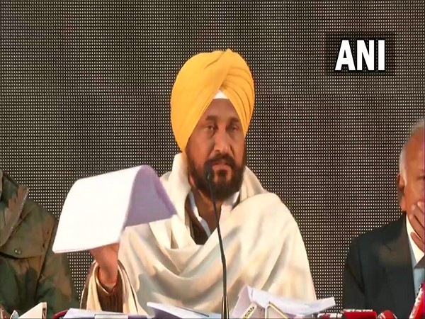 Punjab Chief Minister Charanjit Singh Channi (Photo/ANI)