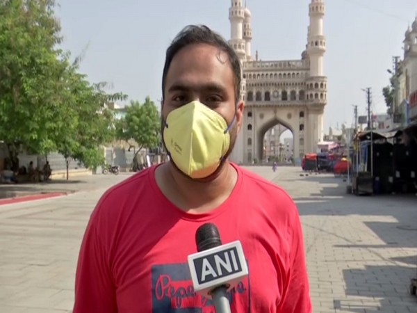 Mohammad Misbahuddin speaking to ANI on Saturday. Photo/ANI