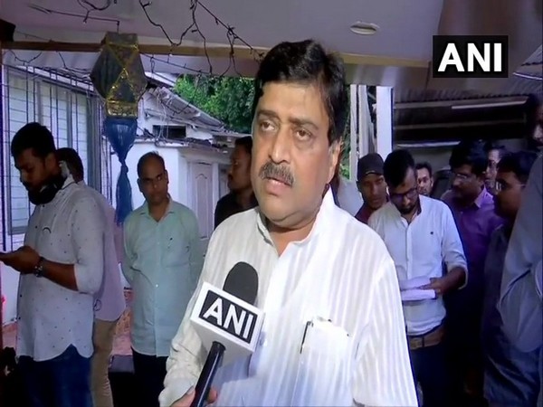 Congress leader Ashok Chavan speaking to ANI in Mumbai on Wednesday. Photo/ANI