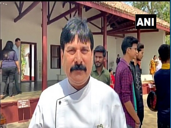 Chef Suresh Khanna from Fortune Landmark Hotel speaking to ANI on Sunday