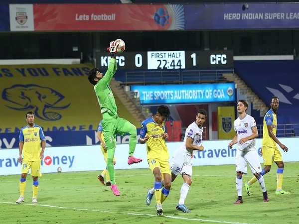 Albino Gomes was in top form against Chennaiyin. (Image: ISL)