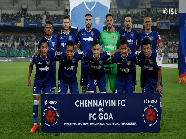 Chennaiyin FC team (Photo/ISL Twitter)