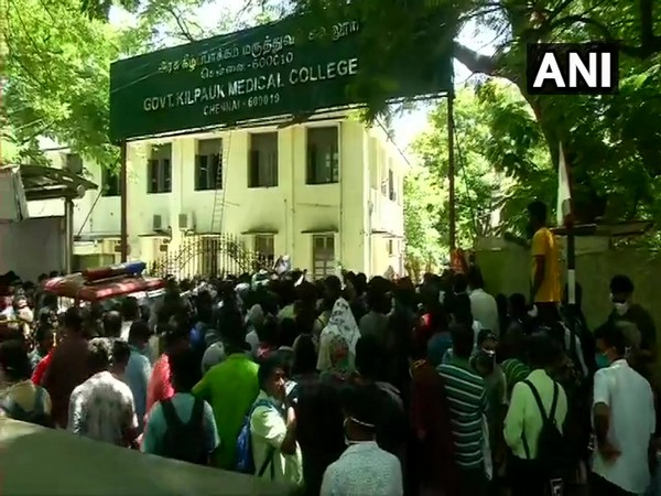 Visual at Government Kilpauk Medical College in Chennai (Photo/ANI)