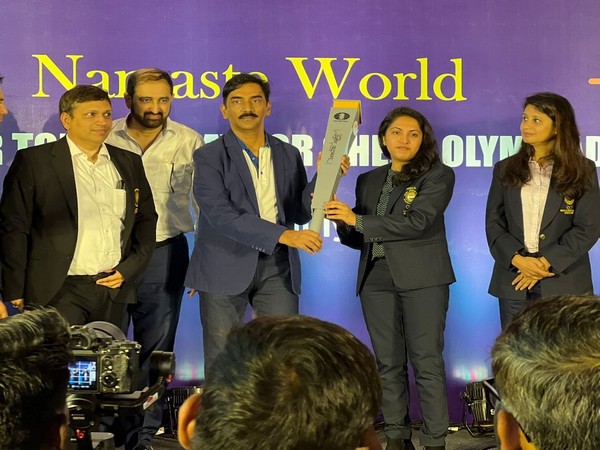 The Chess Olympiad Torch Relay has reached Pune. (Photo- SAI Media)