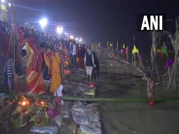 Visuals from Patipul Ghat in Bihar's Patna. (Photo/ ANI)