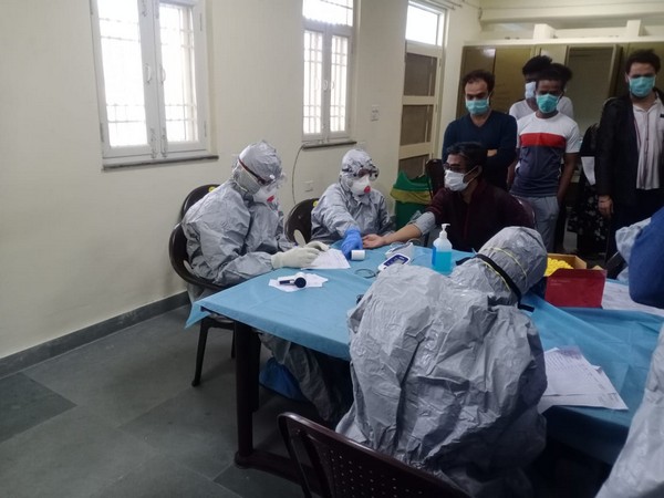 ITBP officials complete formalities at Chhawla facility in Delhi (file photo)