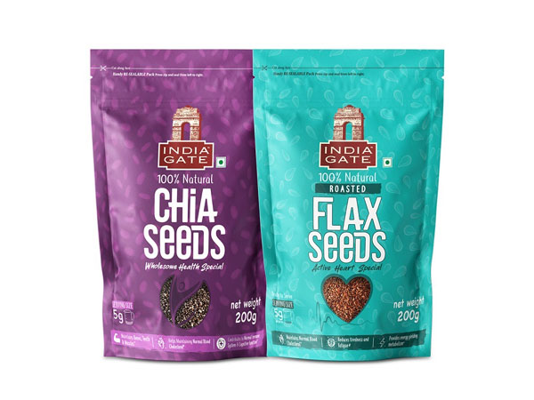 Chia Seeds and Flax Seeds by India Gate