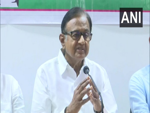Congress leader P Chidambaram. (Photo/ ANI)
