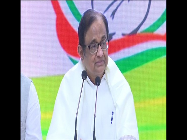 Congress leader P Chidambaram (File photo/ANI)