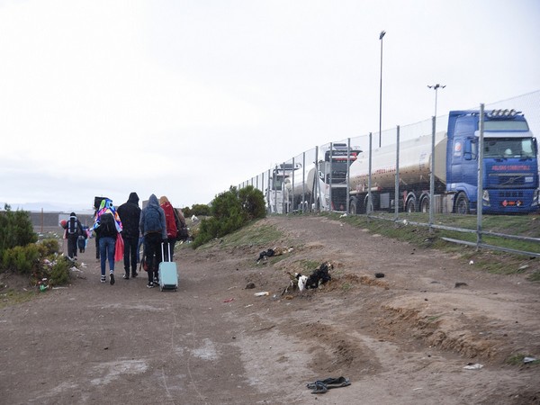 Bolivian truckers stranded in migrant traffic along the Chilean border, in Pisiga. (Photo Credit - Reuters)