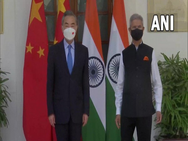Chinese Foreign Minister Wang Yi meets External Affairs Minister S Jaishankar