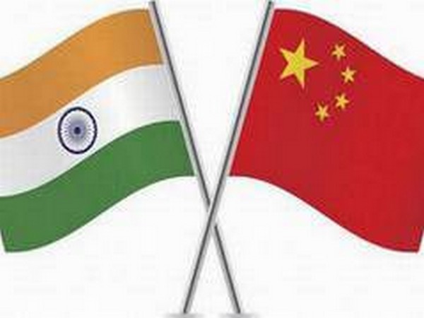 India and China flags