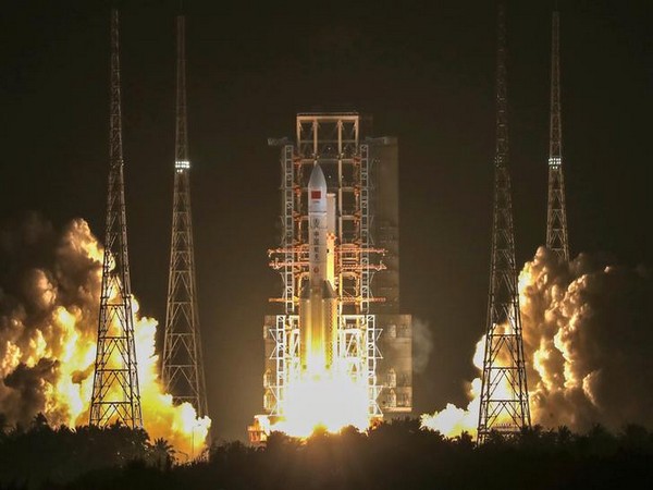 China launches third Long March-5 rocket in Hainan province on Friday evening.