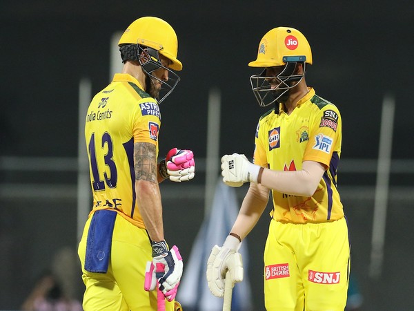 CSK batters Faf du Plessis and Ruturaj Gaikwad (Photo/ IPL Twitter)