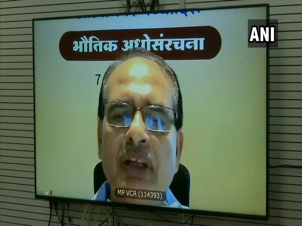 Madhya Pradesh Chief Minister Shivraj Singh Chouhan addressed Aatma Nirbhar Madhya Pradesh webinar on Friday. (Photo/ANI)