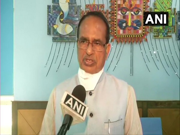 Madhya Pradesh Chief Minister Shivraj Singh Chouhan speaking to ANI on Thursday. (ANI)